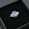 Fine and ethnic Moonstone and silver ring