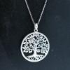 Majestic tree of life pendant sterling silver