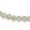 Elastic bracelet in natural Prehnite stone