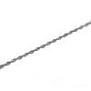 Twisted anklet chain solid silver 925 rhodium plated