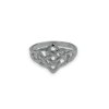 Celtic interlacing ring in solid 925 silver