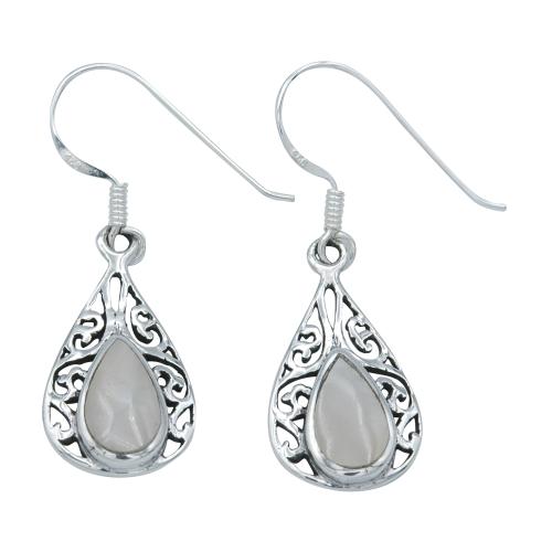 Enluminures earrings White mother-of-pearl