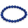Bracelet en pierre naturelle de lapis lazuli bleu 8mm