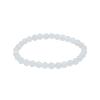 bracelet élastique perles pierre de lune