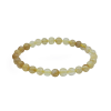 Bracelet élastique perles citrine