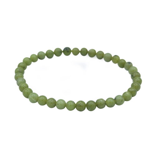 Bracelet élastique perles jade